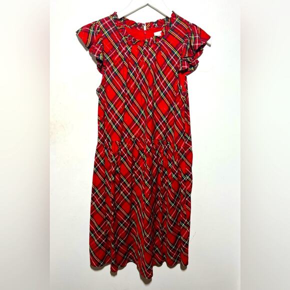 Vineyard Vines Tartan Dress 2 - Picture 1 of 6